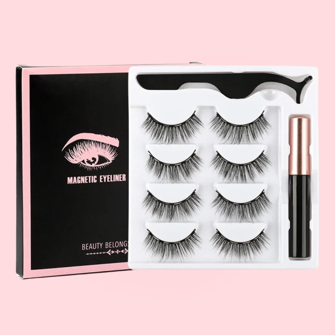 GlamSet – Kit cils magnétiques & eyeliner