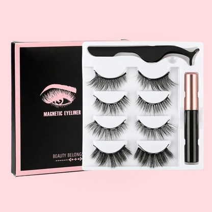 GlamSet – Kit cils magnétiques & eyeliner