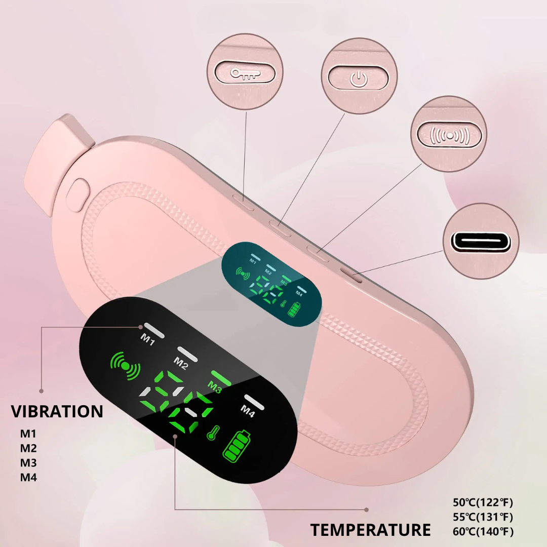 WarmComfort – Ceinture chauffante menstruelle